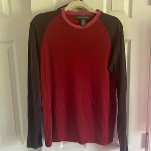 Banana Republic colorful long sleeve tshirt men’s medium